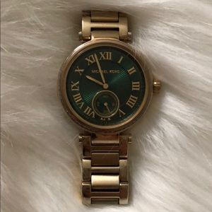 Michael Kors Emerald Face Watch